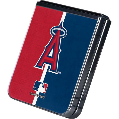 MLB Los Angeles Angels Split Galaxy Z Flip5 5G Skin