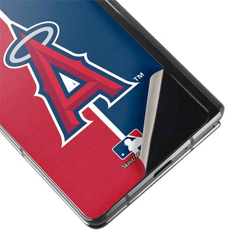 MLB Los Angeles Angels Split Galaxy Z Fold2 5G Skin