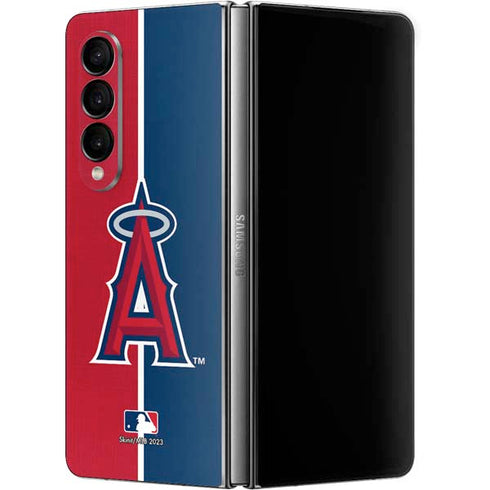 MLB Los Angeles Angels Split Galaxy Z Fold4 5G Skin