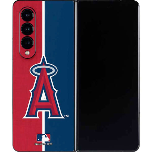 MLB Los Angeles Angels Split Galaxy Z Fold4 5G Skin