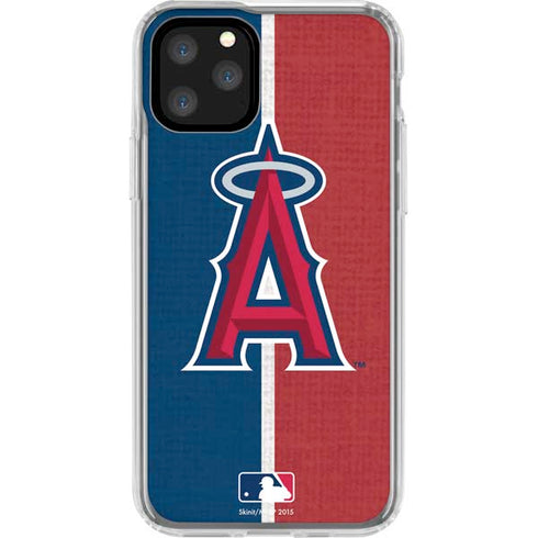 MLB Los Angeles Angels Split iPhone 11 Pro Clear Case