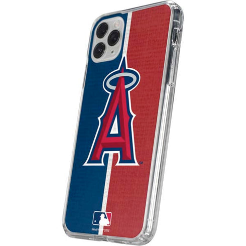 MLB Los Angeles Angels Split iPhone 11 Pro Clear Case