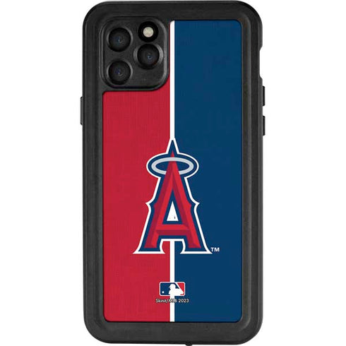 MLB Los Angeles Angels Split iPhone 11 Pro Waterproof Case