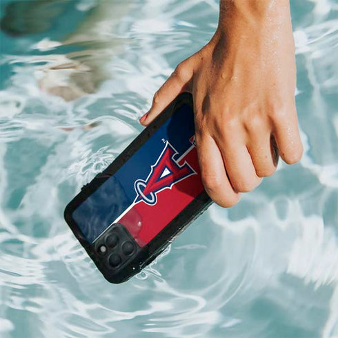 MLB Los Angeles Angels Split iPhone 11 Pro Waterproof Case