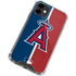 MLB Los Angeles Angels Split iPhone 12 Clear Case