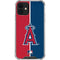 MLB Los Angeles Angels Split iPhone 12 Mini Clear Case