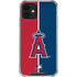 MLB Los Angeles Angels Split iPhone 12 Mini Clear Case
