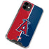 MLB Los Angeles Angels Split iPhone 12 Mini Clear Case