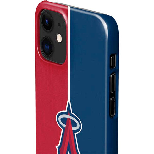 MLB Los Angeles Angels Split iPhone 12 Mini Lite Case