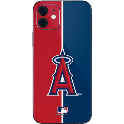 MLB Los Angeles Angels Split iPhone 12 Mini Skin