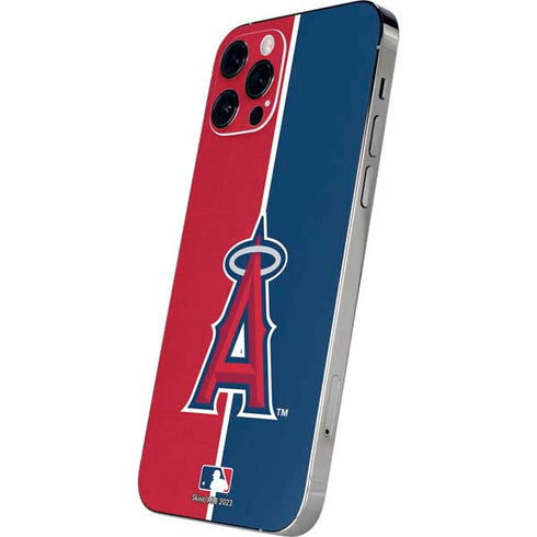 MLB Los Angeles Angels Split iPhone 12 Pro Skin