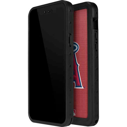 MLB Los Angeles Angels Split iPhone 12 Pro Waterproof Case
