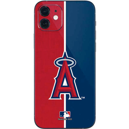 MLB Los Angeles Angels Split iPhone 12 Skin