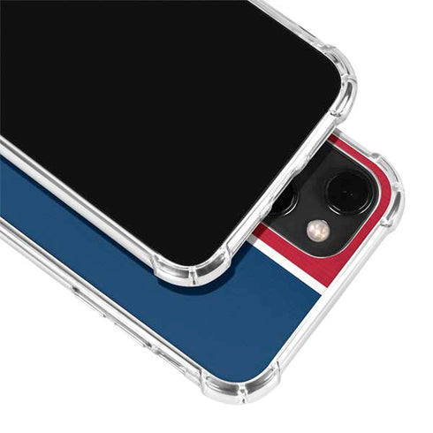 MLB Los Angeles Angels Split iPhone 13 Clear Case