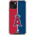 MLB Los Angeles Angels Split iPhone 15 Plus Clear Case