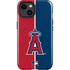 MLB Los Angeles Angels Split iPhone 15 Plus Impact Case