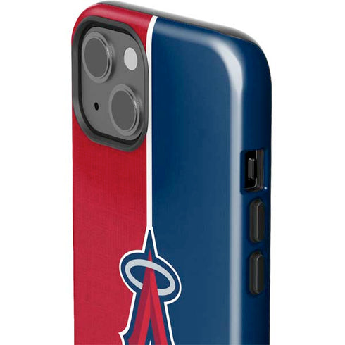 MLB Los Angeles Angels Split iPhone 14 Plus Impact Case