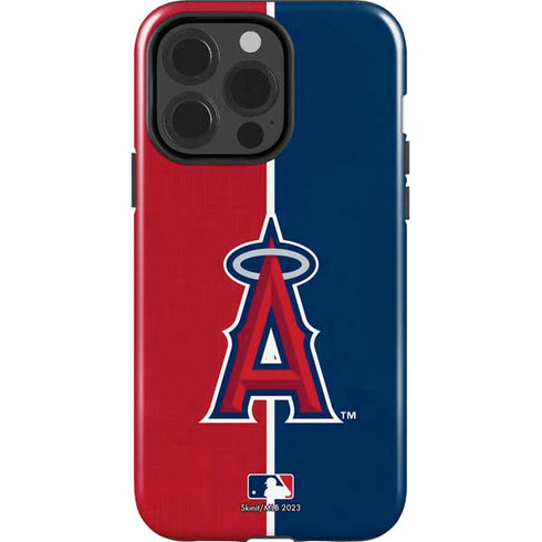 MLB Los Angeles Angels Split iPhone 15 Pro Impact Case