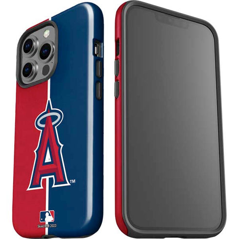 MLB Los Angeles Angels Split iPhone 15 Pro Impact Case