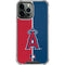 MLB Los Angeles Angels Split iPhone 14 Pro Max Clear Case