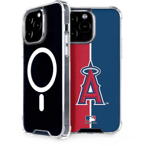 MLB Los Angeles Angels Split iPhone 14 Pro Max MagSafe Case