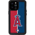MLB Los Angeles Angels Split iPhone 14 Pro Max Waterproof Case