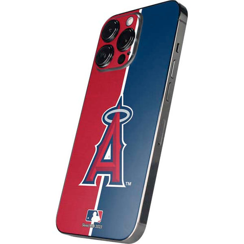 MLB Los Angeles Angels Split iPhone 14 Pro Skin