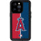 MLB Los Angeles Angels Split iPhone 14 Pro Waterproof Case