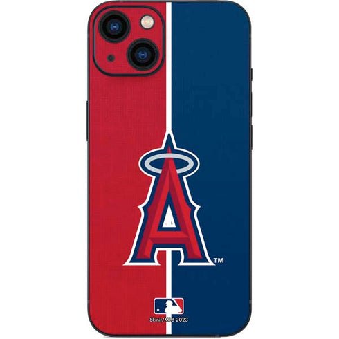 MLB Los Angeles Angels Split iPhone 14 Skin