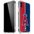 MLB Los Angeles Angels Split iPhone XS Max Clear Case