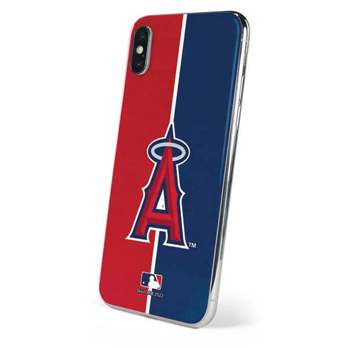 MLB Los Angeles Angels Split iPhone XS Skin