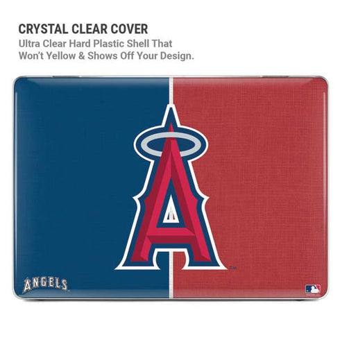 MLB Los Angeles Angels Split MacBook Air 13in M1 (2021) Case plus Skin