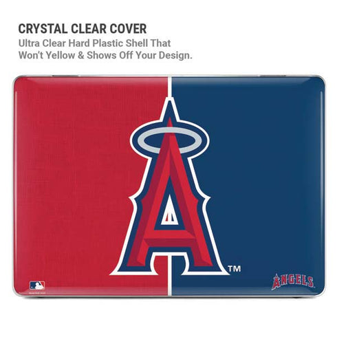 MLB Los Angeles Angels Split MacBook Air 15in (2023-2025) Case plus Skin