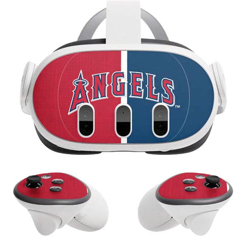 MLB Los Angeles Angels Split Meta Quest 3 Skin