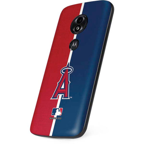 MLB Los Angeles Angels Split Moto E5 Play Skin