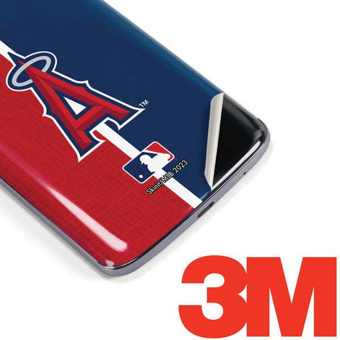 MLB Los Angeles Angels Split Moto E5 Plus Skin