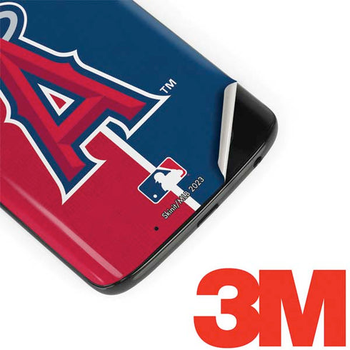MLB Los Angeles Angels Split Moto G6 Skin
