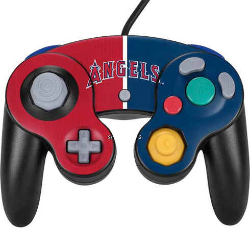 MLB Los Angeles Angels Split Nintendo GameCube Controller Skin