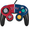 MLB Los Angeles Angels Split Nintendo GameCube Controller Skin