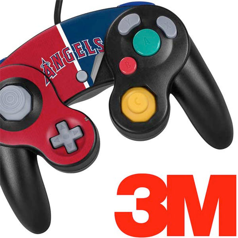 MLB Los Angeles Angels Split Nintendo GameCube Controller Skin