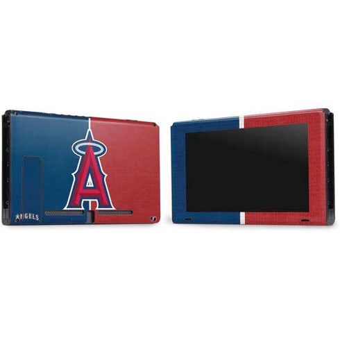 MLB Los Angeles Angels Split Nintendo Switch Bundle Skin