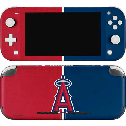 MLB Los Angeles Angels Split Nintendo Switch Lite Skin