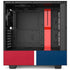 MLB Los Angeles Angels Split NZXT H510 Compact ATX Mid-Tower Case Skin
