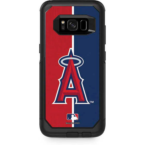 MLB Los Angeles Angels Split Otterbox Commuter Galaxy Skin