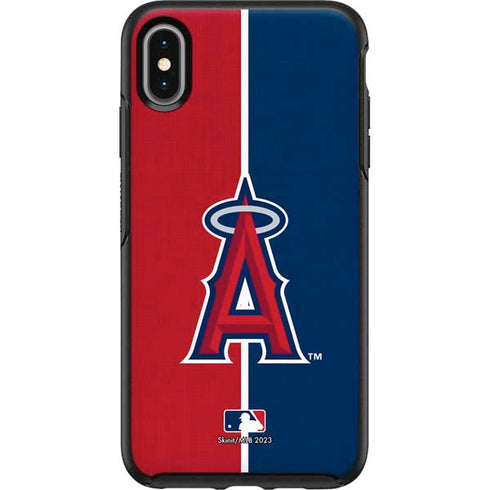 MLB Los Angeles Angels Split Otterbox Symmetry iPhone Skin