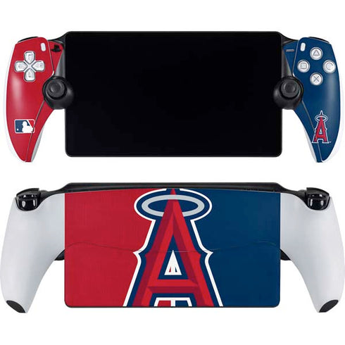 MLB Los Angeles Angels Split PlayStation Portal Remote Player Skin