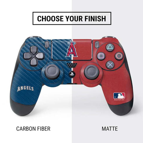 MLB Los Angeles Angels Split PS4 Controller Skin