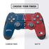 MLB Los Angeles Angels Split PS4 Controller Skin