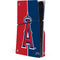 MLB Los Angeles Angels Split PS5 Slim Disk Console Skin