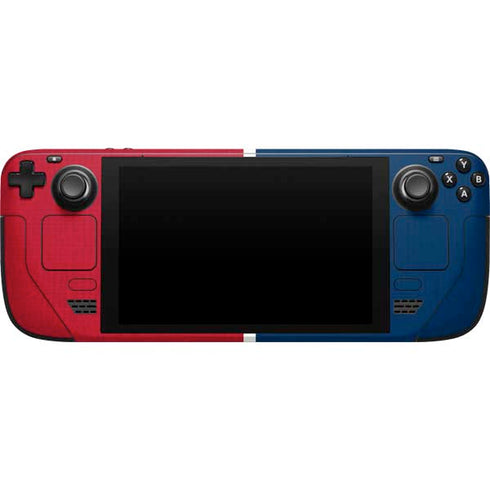 MLB Los Angeles Angels Split Steam Deck Handheld Gaming Computer Skin